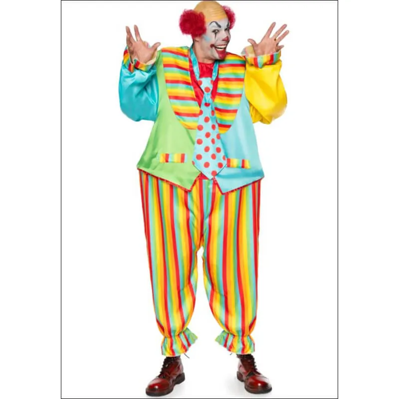 Circus Clown Men's Costume - Leg Avenue