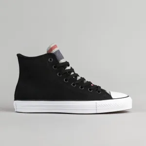 Converse CTAS Pro Blanket Stripe Hi Shoes - Black / White