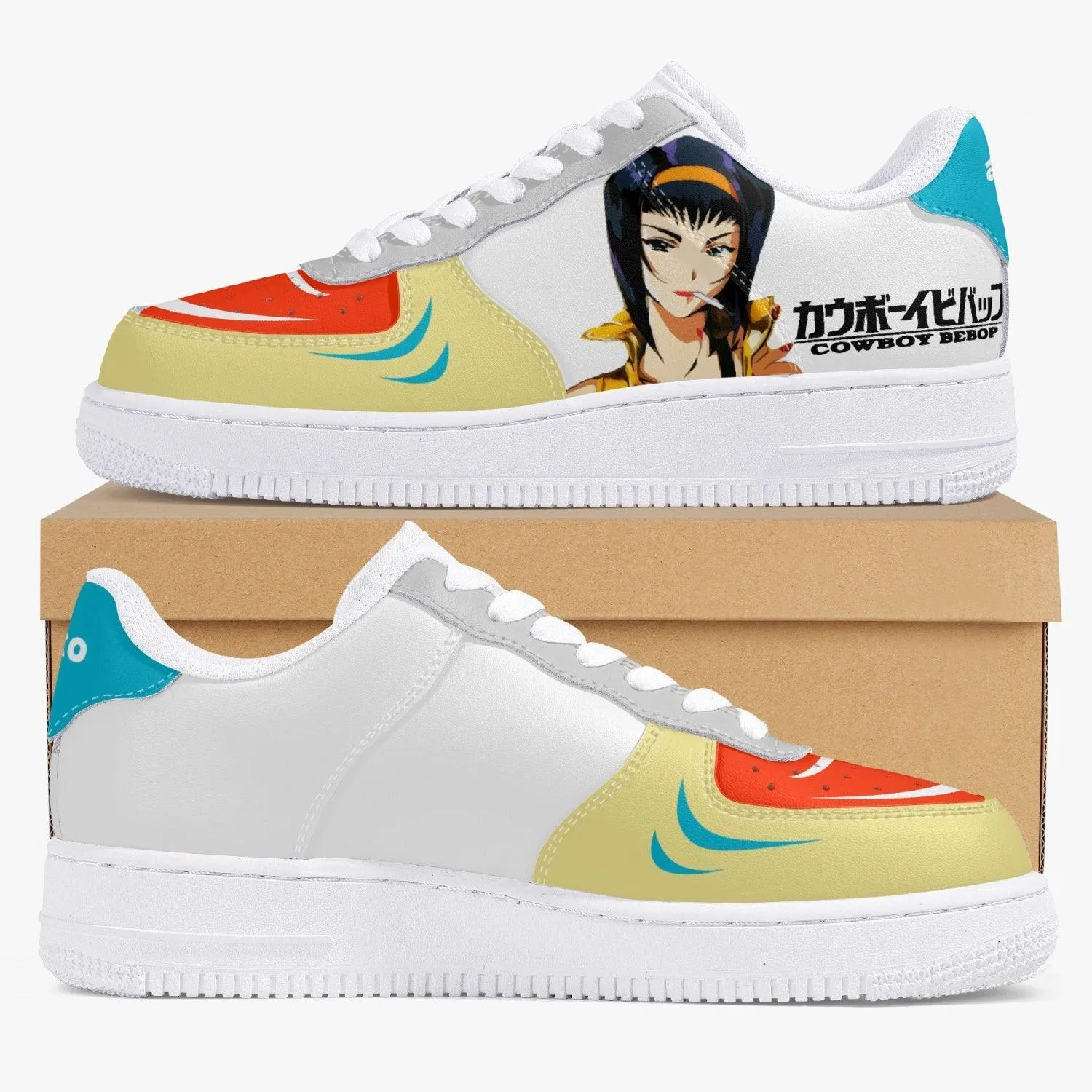 Cowboy Bebop Faye Valentine AF1 Anime Shoes