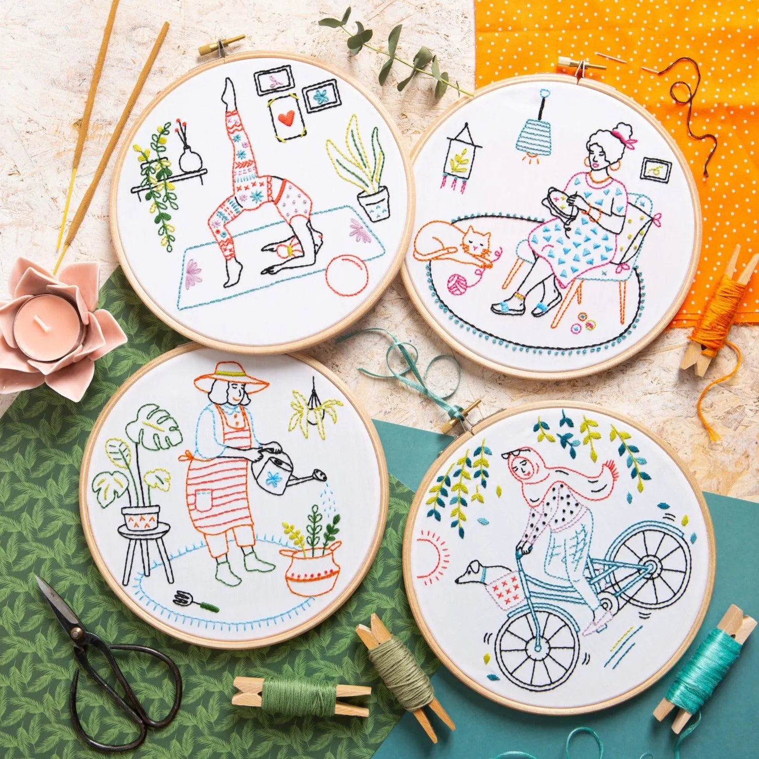 Create Embroidery Kit (Wonderful Women Collection)