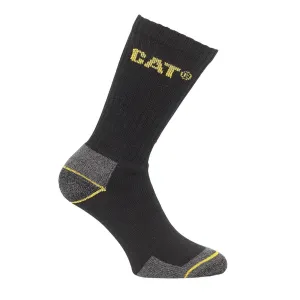 Crew Work Sock 3 Pair Pack  Black