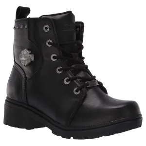 Cynwood Leather Women's Biker Boots