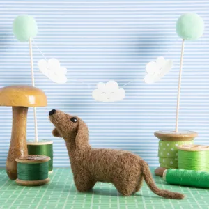 Dachshund Needle Felting Kit