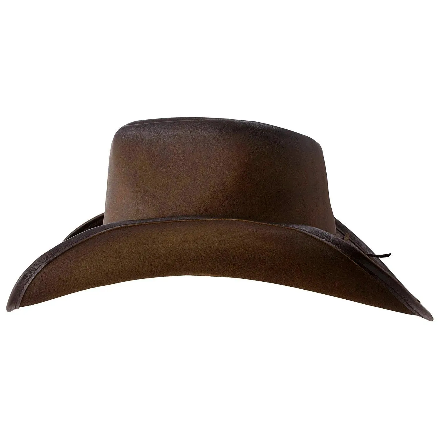 Deadwood Trading Broken Hill - Faux Leather Outback Hat