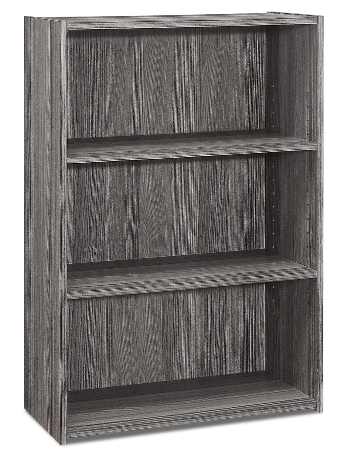 Derby 3-Shelf Bookcase - Grey