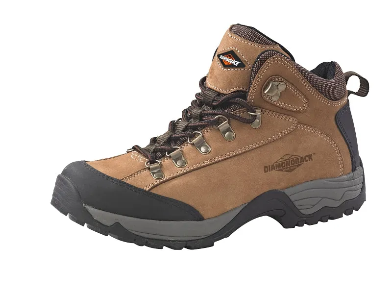 Diamondback HIKER-1-13 Soft-Sided Work Boots, 13, Tan, Leather Upper :PR: QUANTITY: 1