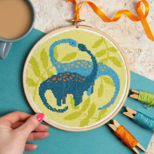 Diplodocus Cross Stitch Kit