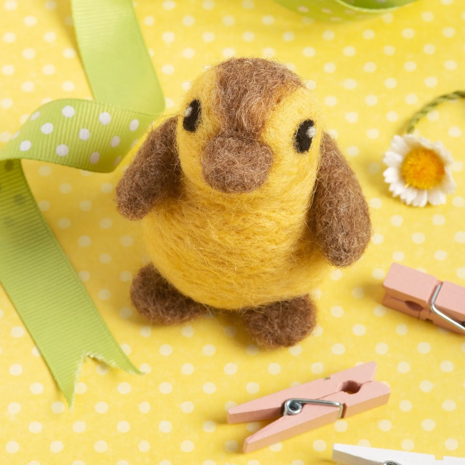 Duckling Needle Felting Kit