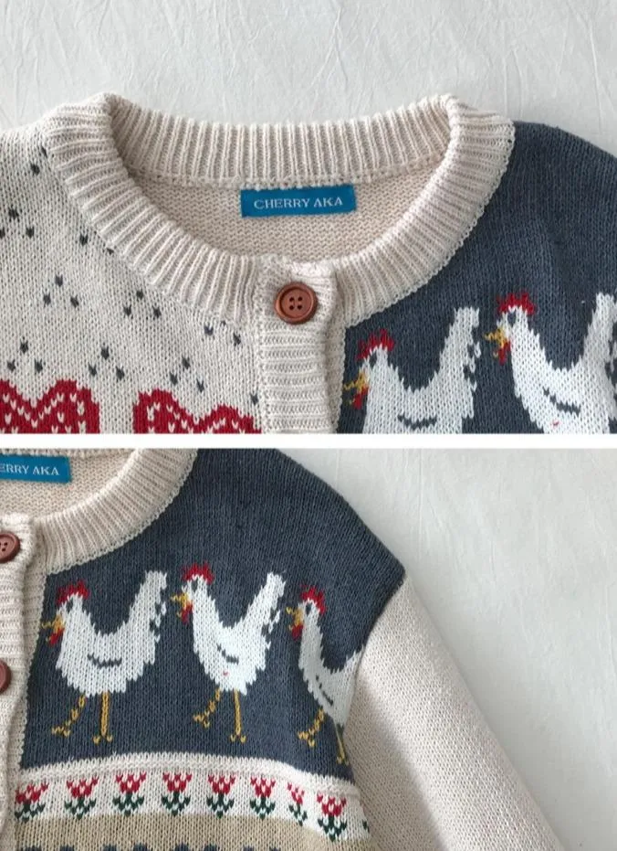 'Ducks In A Row' Cardigan