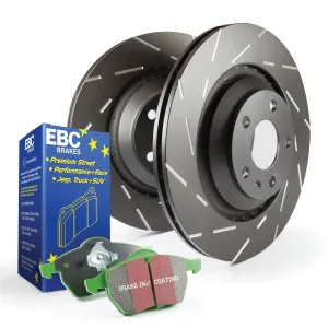 EBC Brakes S2KR1116 S2 Kits Greenstuff 2000 and USR Rotors