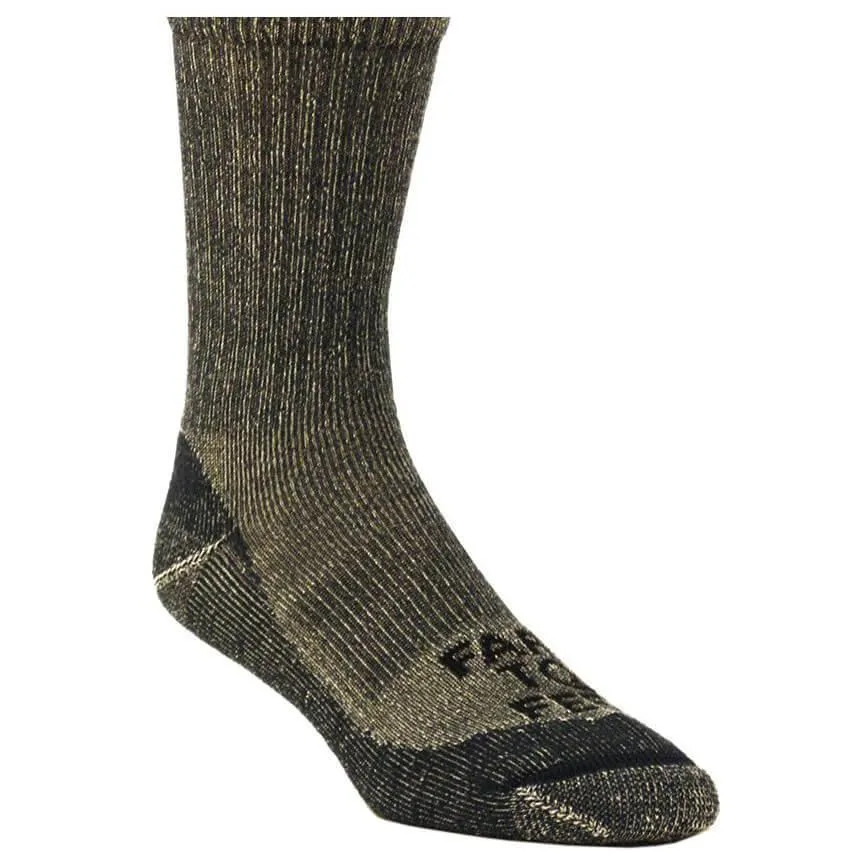 Farm To Feet Socks - Boulder Green Gables Lightweight Hiking Crew | 8540-302-GG