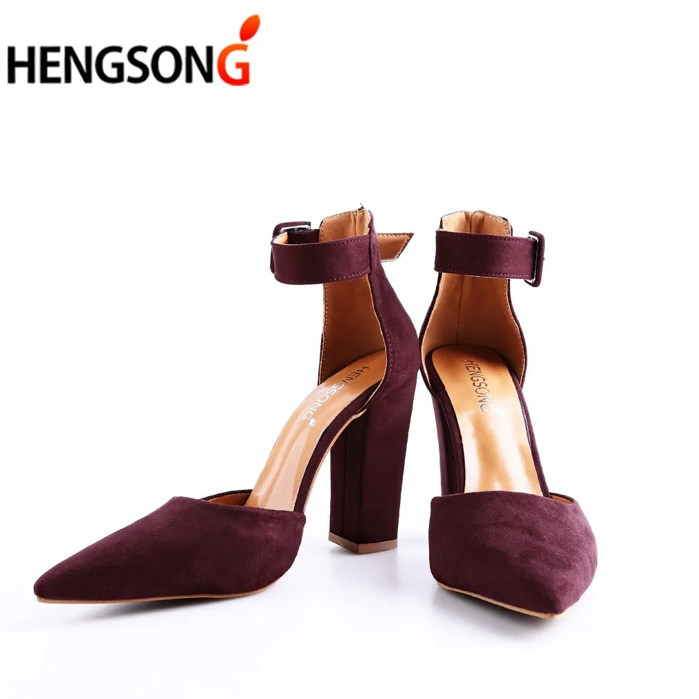 Female Zapatos Mujer Pointed Toe Pumps