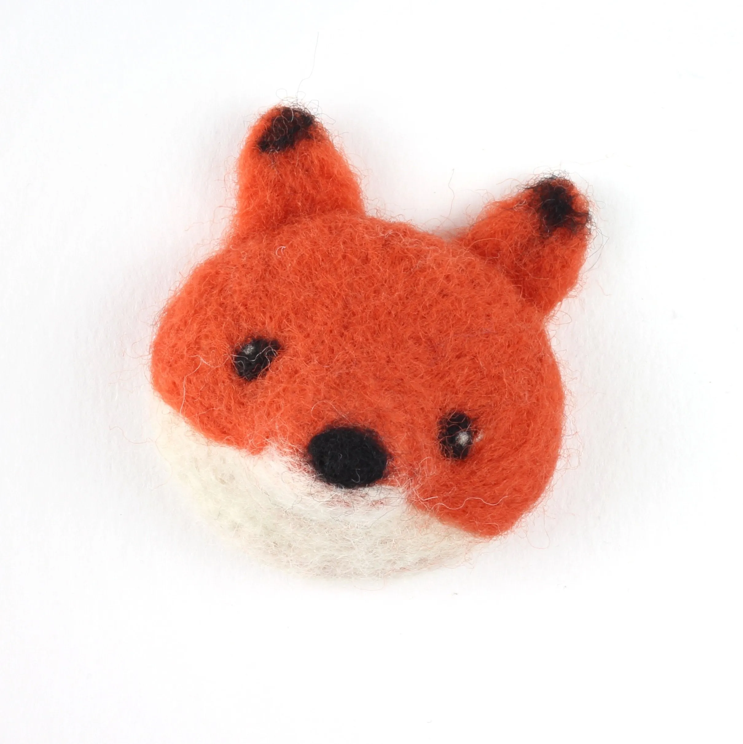 Fox Brooch Needle Felting Kit