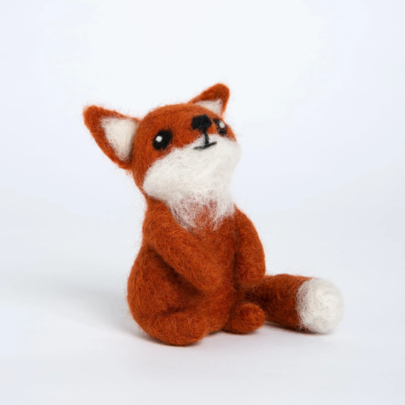 Fox Cub Needle Felting Kit