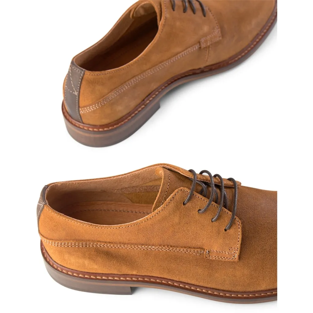 Frontier Suede Derby - TAN