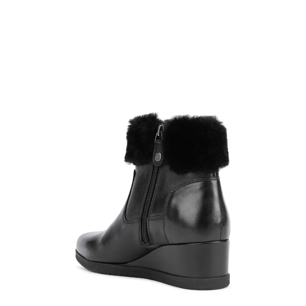 Geox Anylla Wedge Ankle Boots