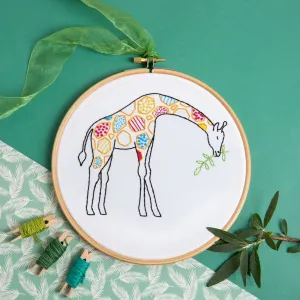 Giraffe Embroidery Kit