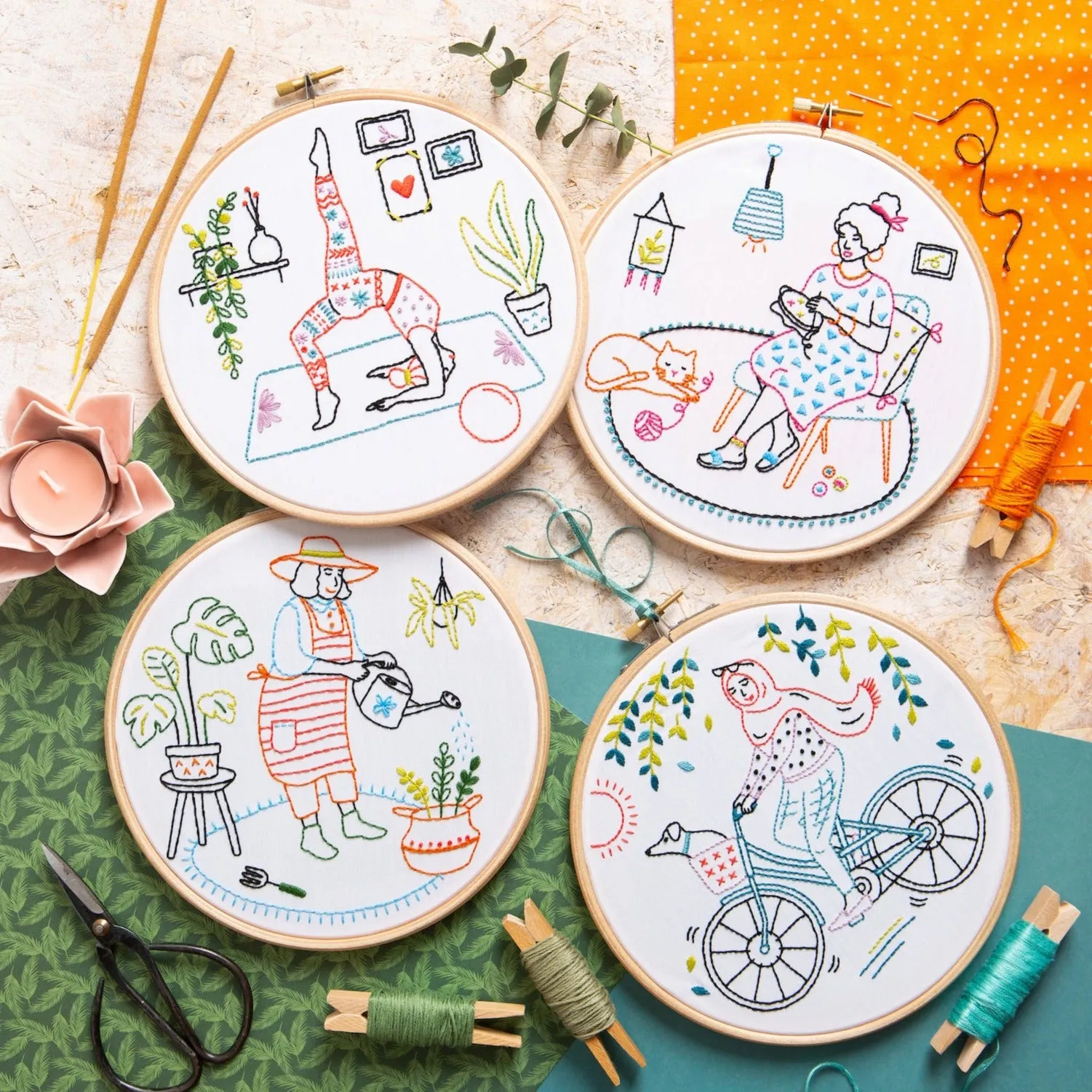 Grow Embroidery Kit (Wonderful Women Collection)