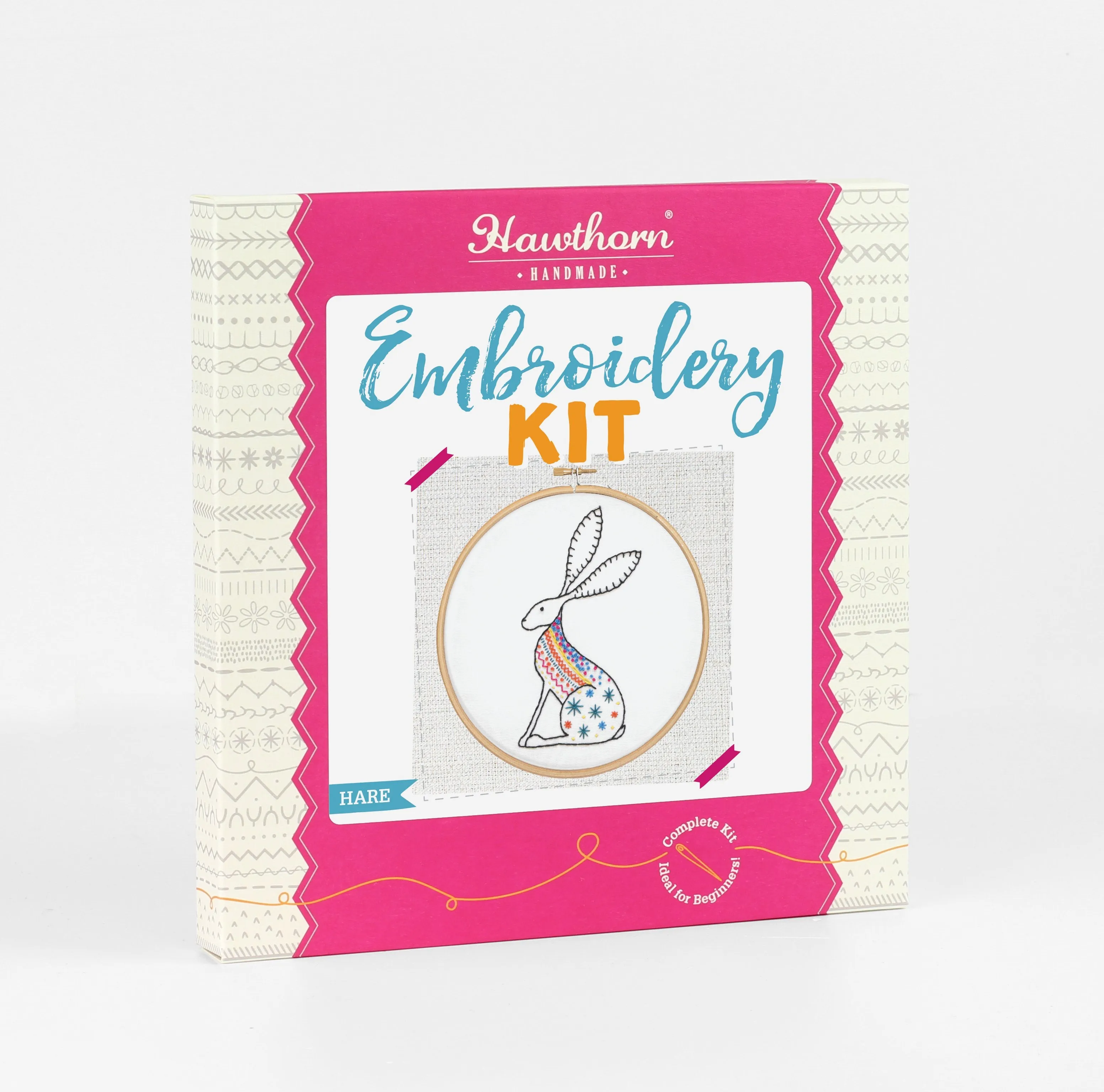 Hare Embroidery Kit