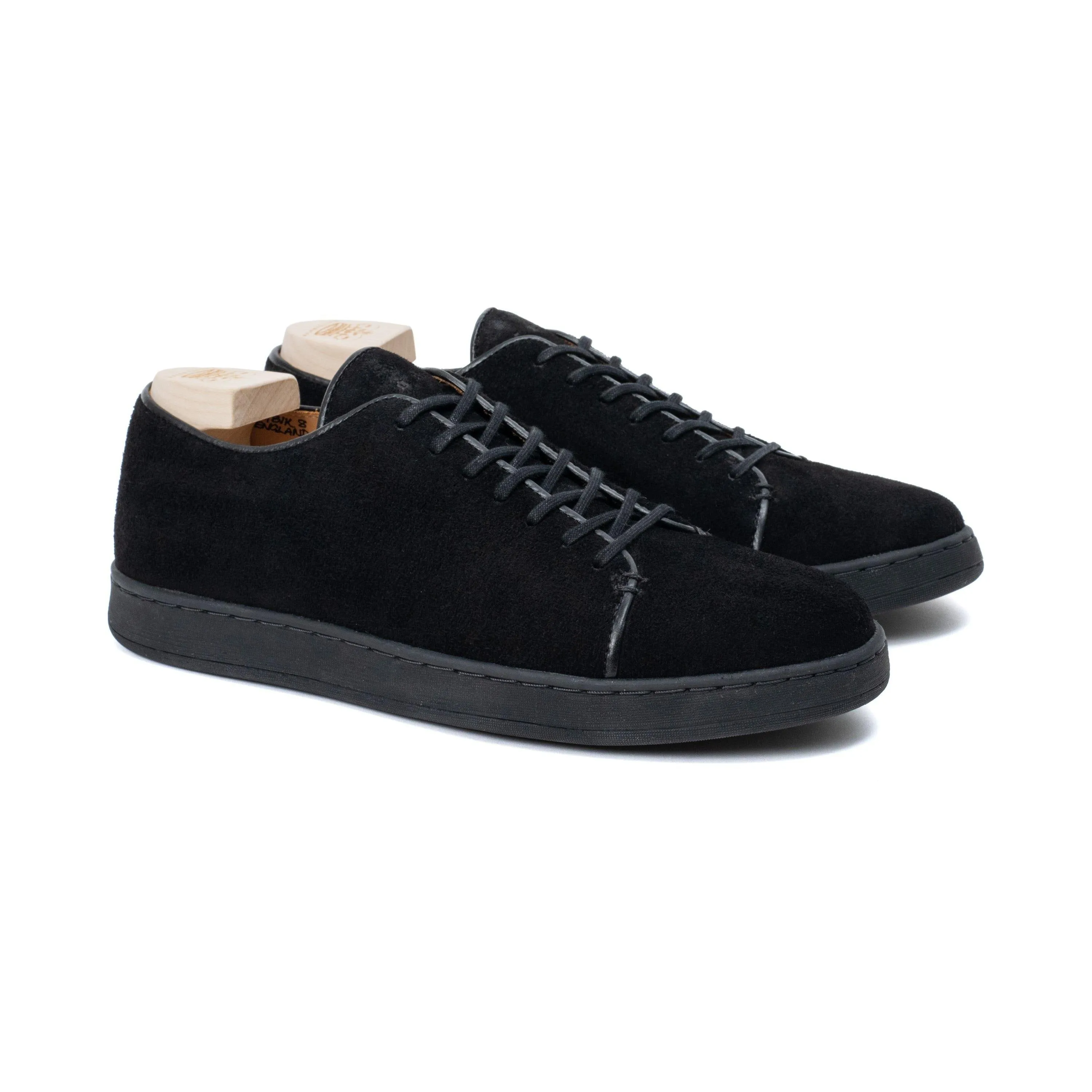 Harlestone Derby - Black Scottish Deer Suede