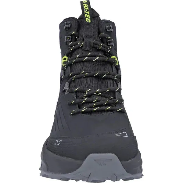 Hi-Tec 1070 Fuse Trek Mid Hiking Boots Mens - Black