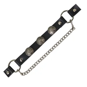 Hot Leathers BNL1005 Indian Head Nickel Boot Chain