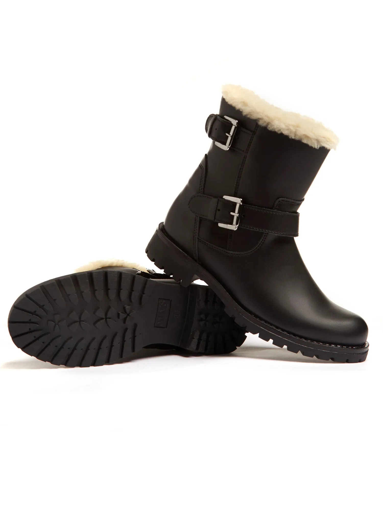 Insulated Biker Boots