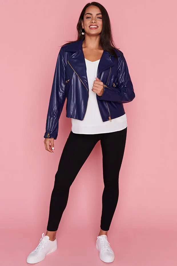 Jasmine Navy Jacket