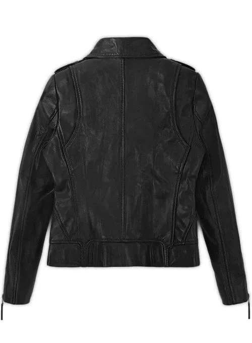 Jennifer Aniston Inspired Motorcycle Leather Jacket