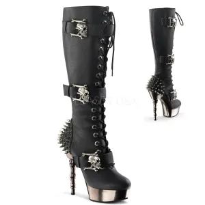 Knee High Skull Boots Muerto-2028