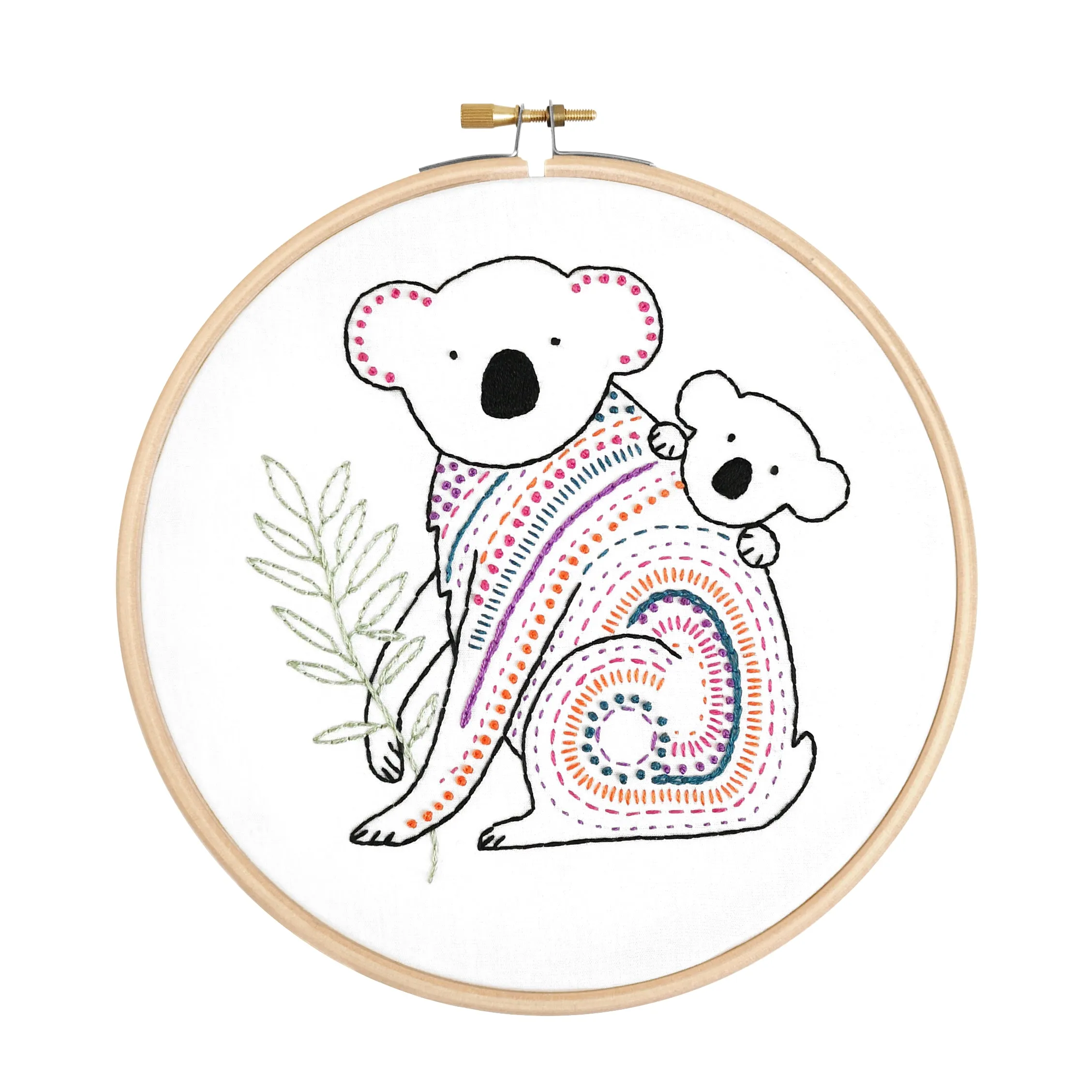 Koala Embroidery Kit