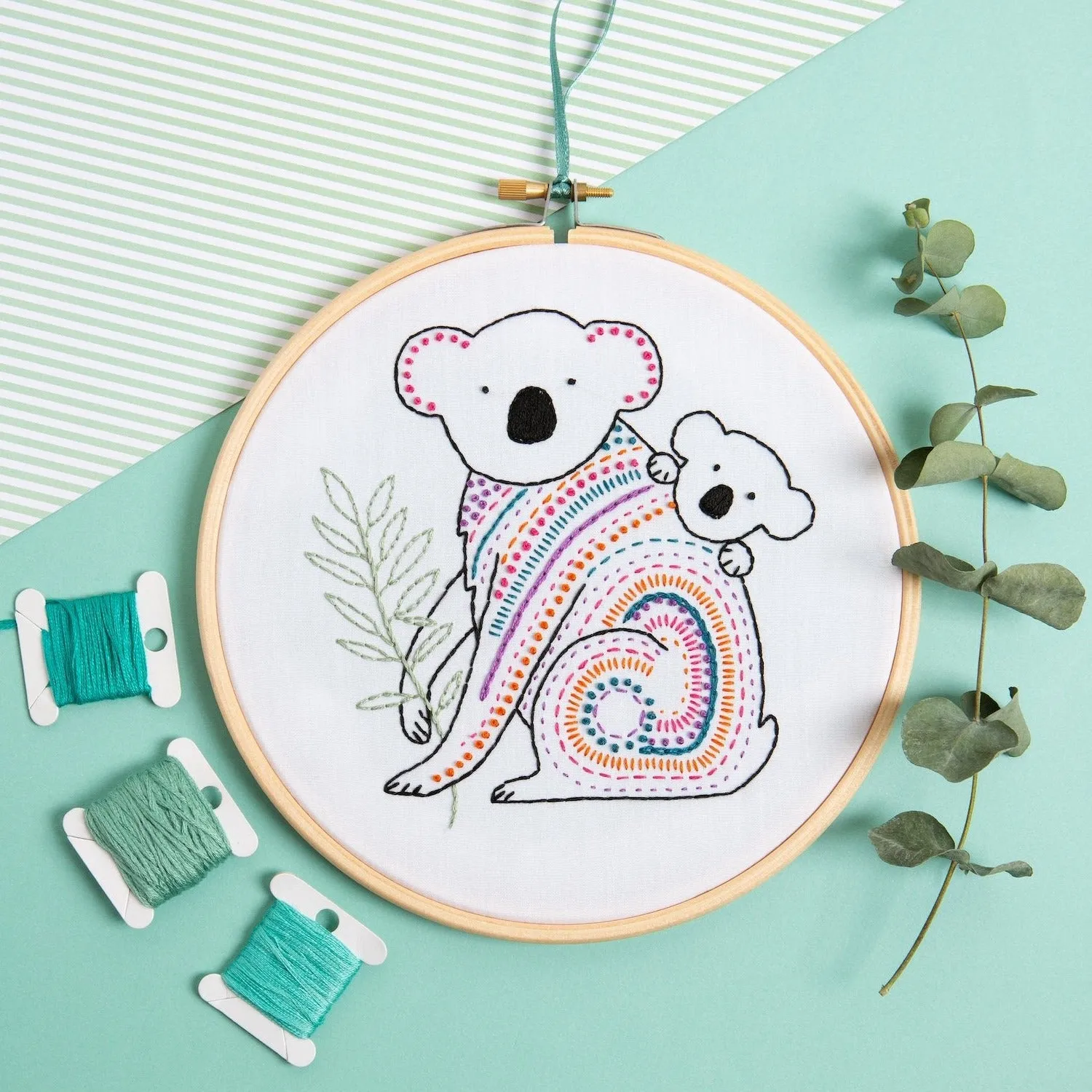 Koala Embroidery Kit