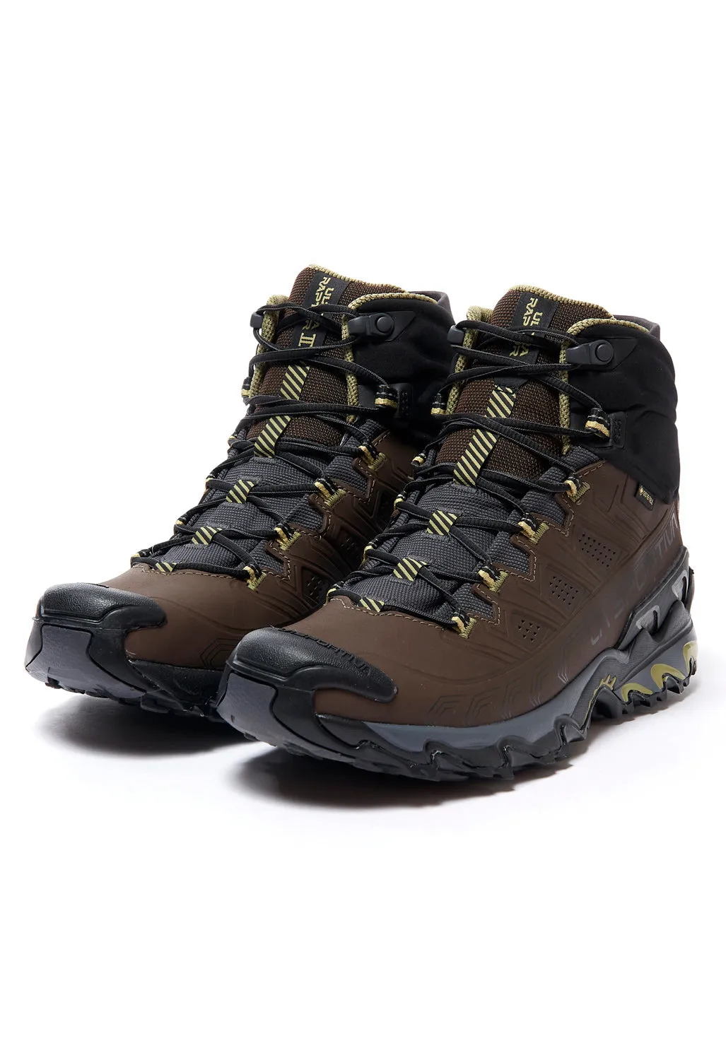 La Sportiva Ultra Raptor II Leather Mid GORE-TEX Men's Boots - Chocolate / Cedar