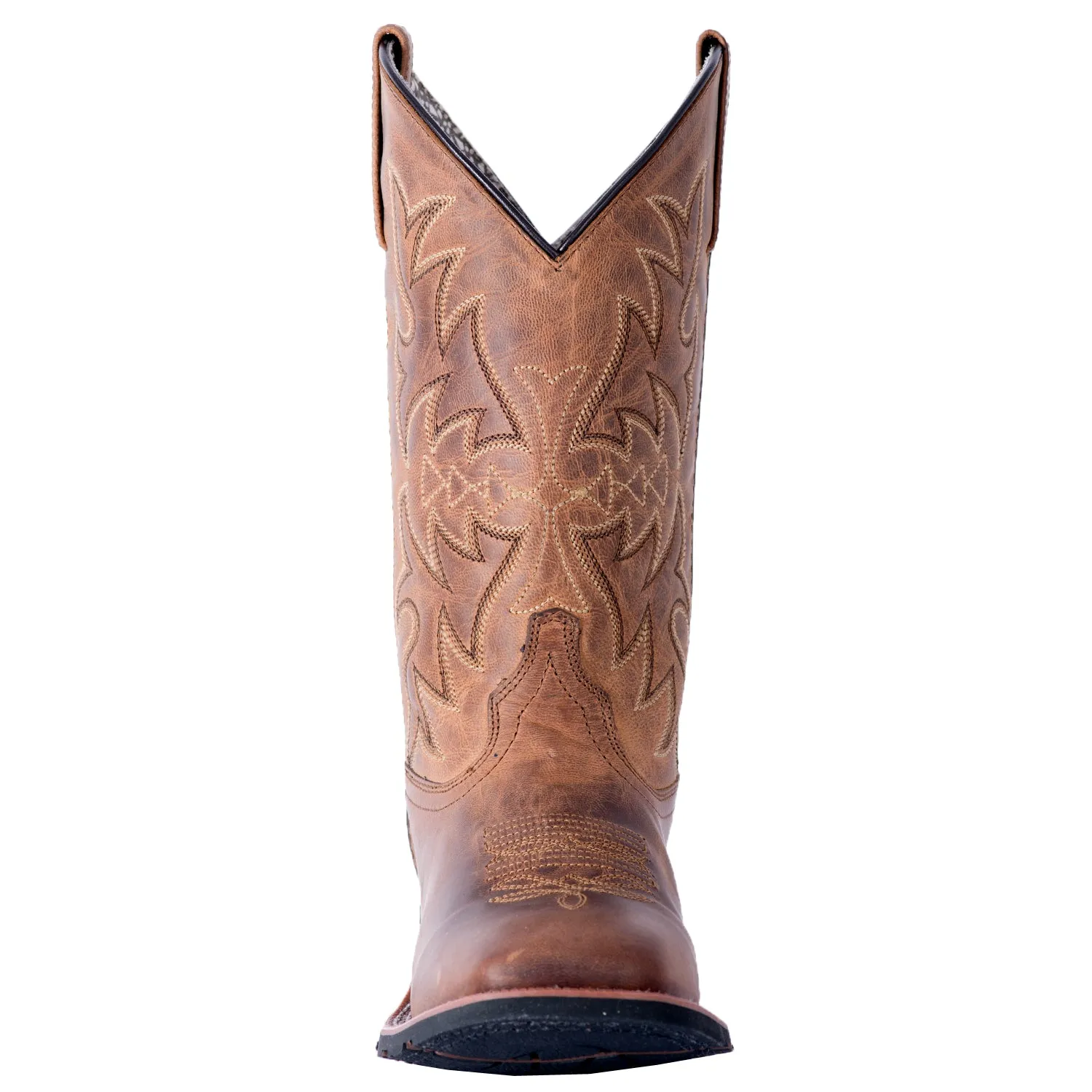 'Laredo' Women's 11" Anita Western Square Toe - Brown