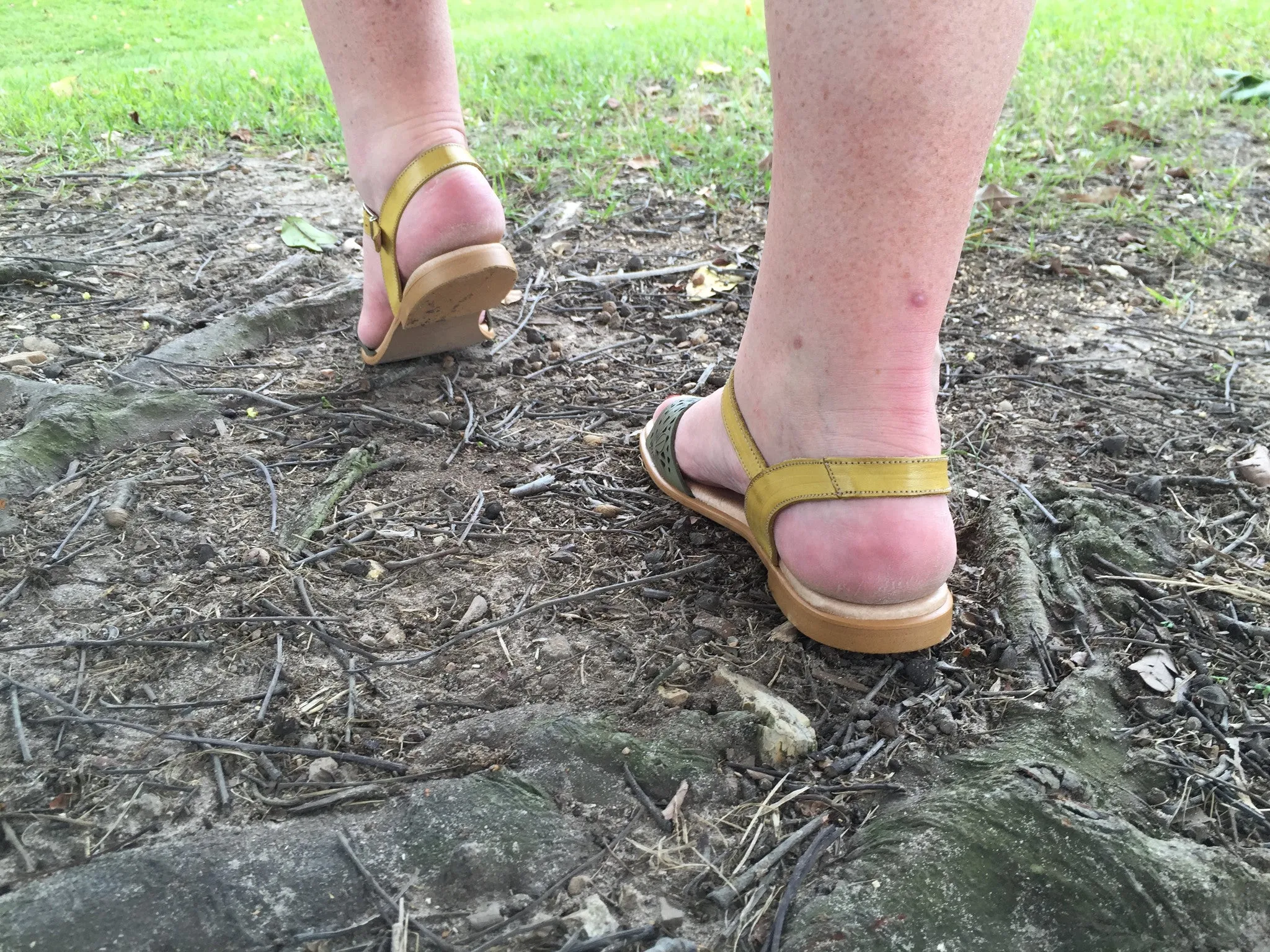 Laser Cut Flat Sandals MADE IN SPAIN