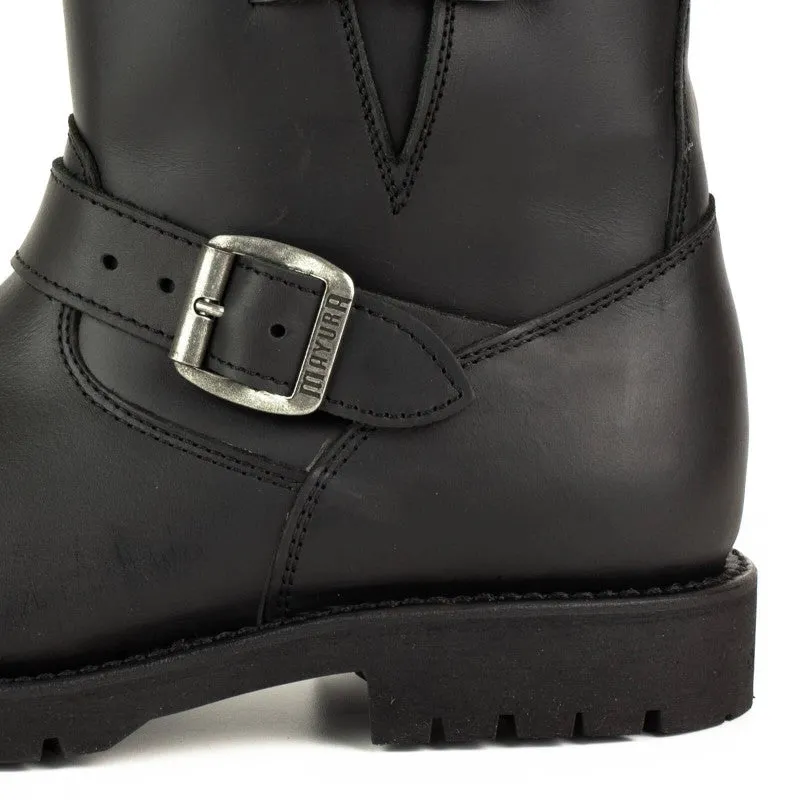 LEATHER ANKLE BOOTS ROCKY