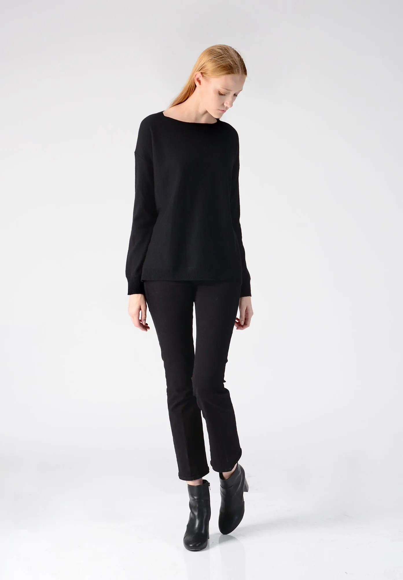 Loose Fit Sweater_Black