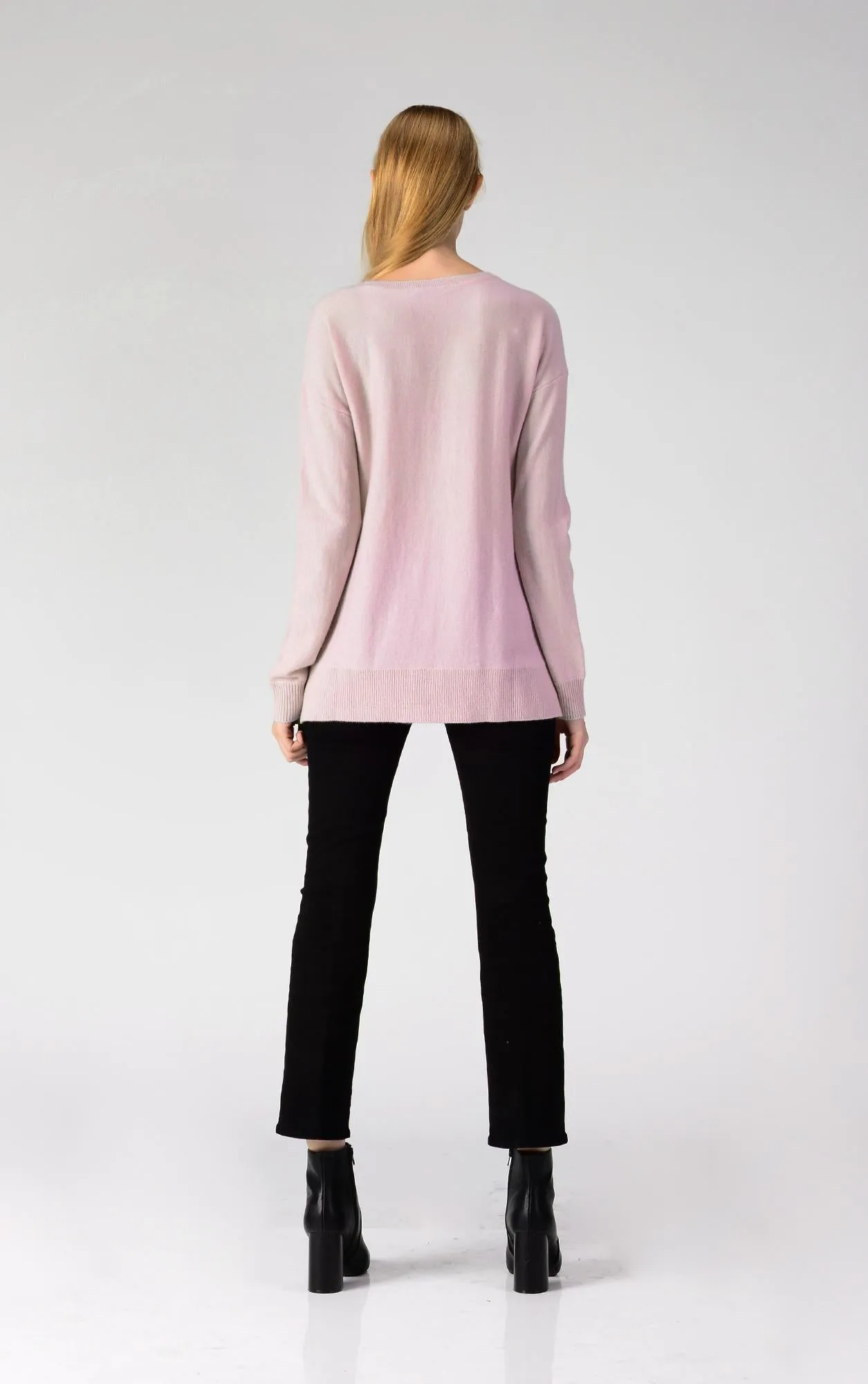 Loose Fit Sweater_Pink