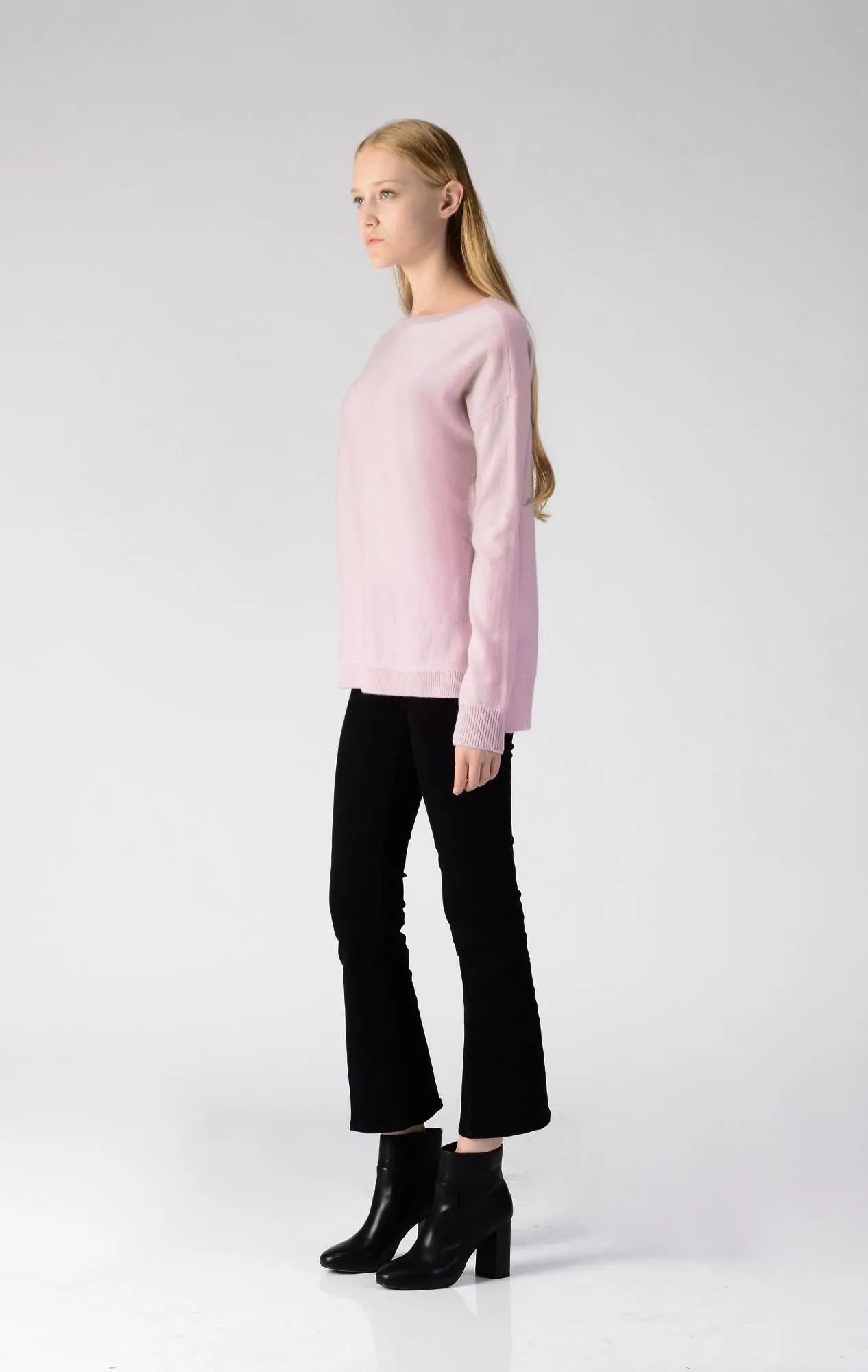 Loose Fit Sweater_Pink