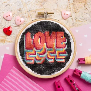 Love Mini Cross Stitch Kit