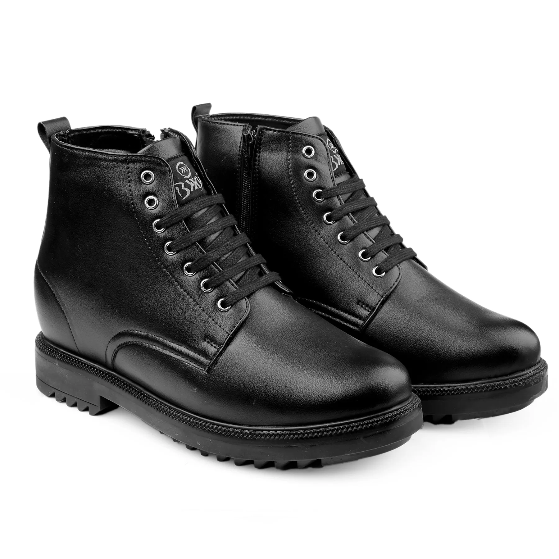 Men's 4 Inch Hidden Height Increasing Boot in Eva Sole