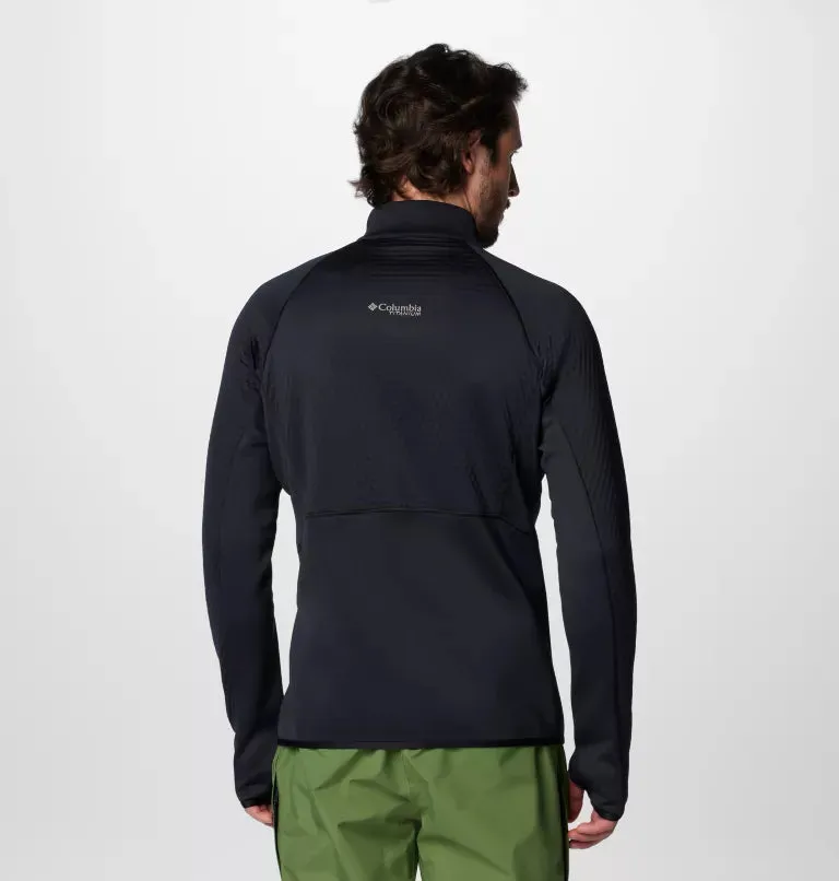 Men's Crystal Leaf™ Omni-Heat™ Helix Technical Half Zip Fleece