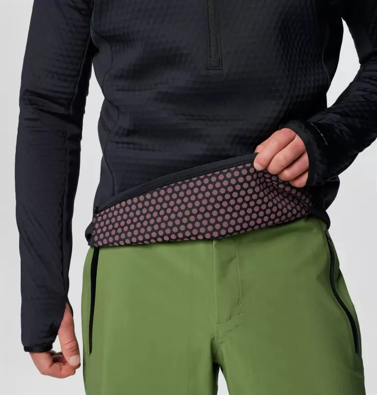 Men's Crystal Leaf™ Omni-Heat™ Helix Technical Half Zip Fleece