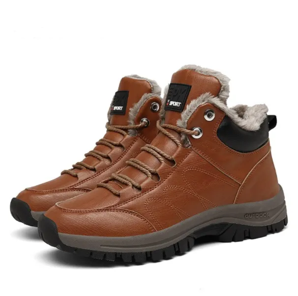 Mens winter boots Waterproof Super Warm