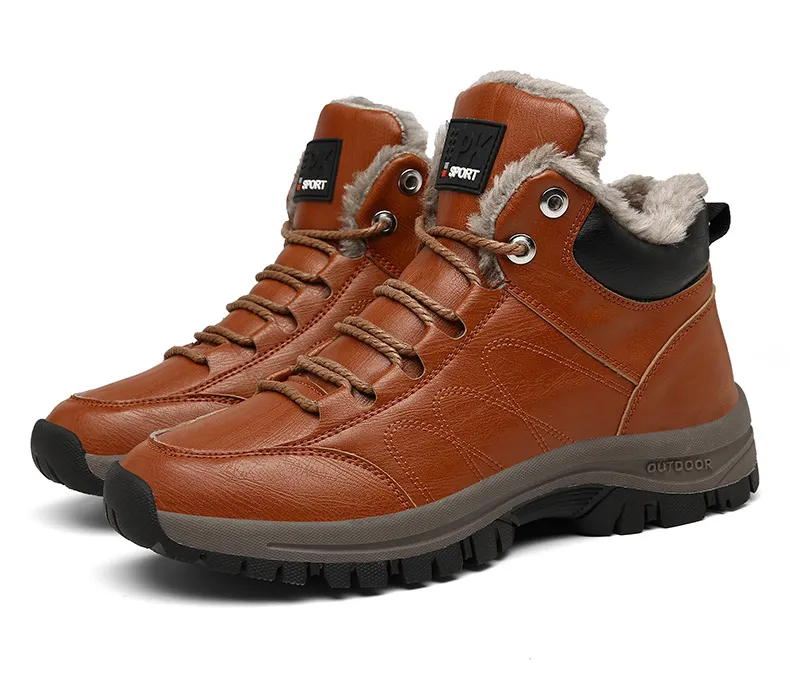 Mens winter boots Waterproof Super Warm