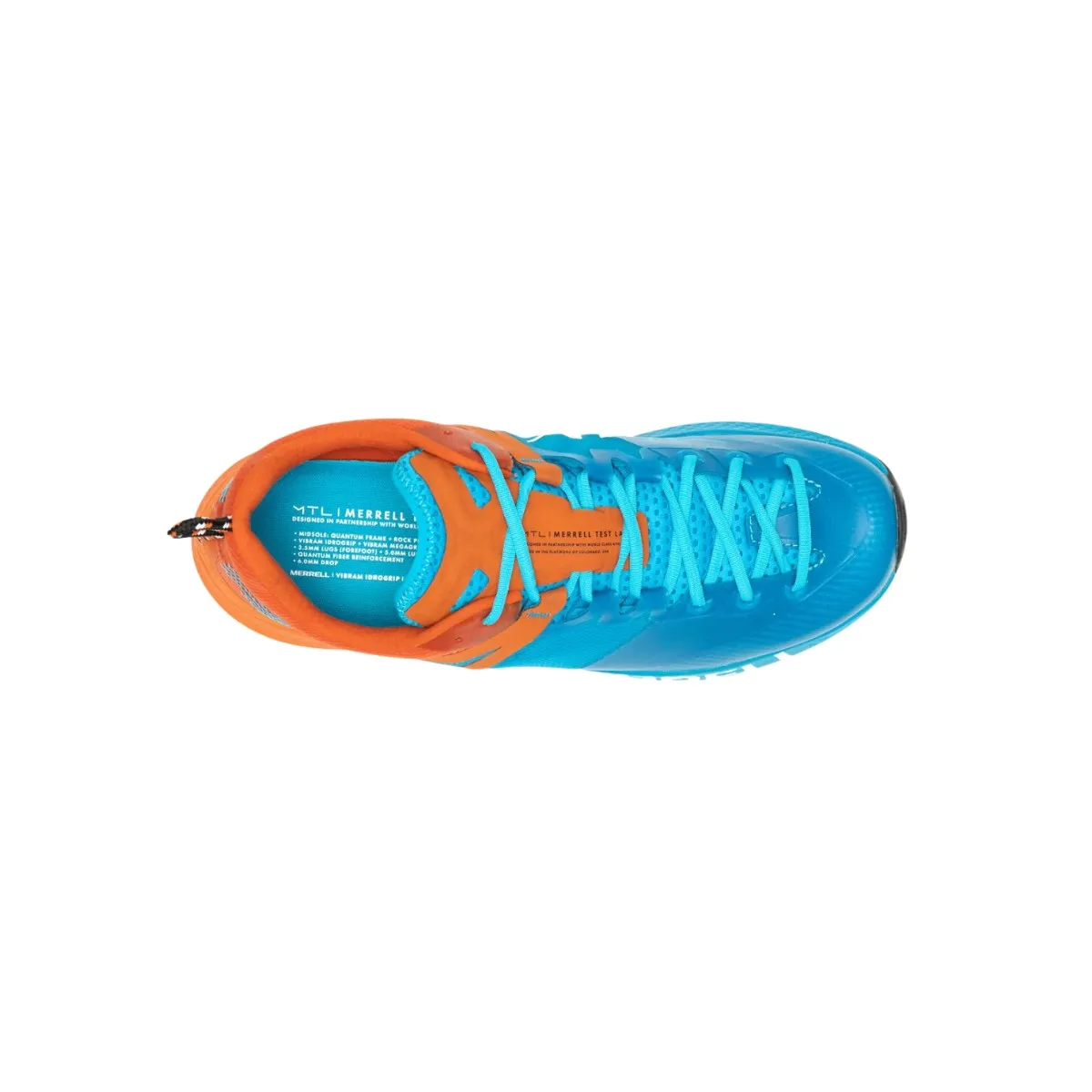 Merrell MTL MQM Blue Orange Shoes