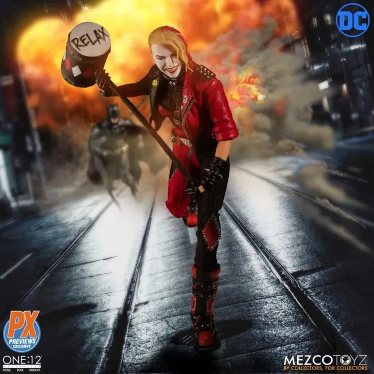 Mezco Toyz ONE:12 Collective: Harley Quinn (Playing for Keeps) PX Previews Exclusive Action Figure