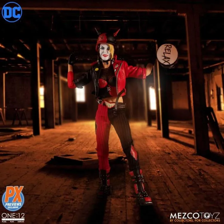 Mezco Toyz ONE:12 Collective: Harley Quinn (Playing for Keeps) PX Previews Exclusive Action Figure