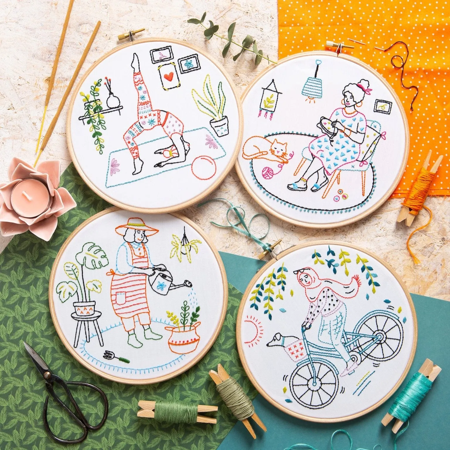 Move Embroidery Kit (Wonderful Women Collection)