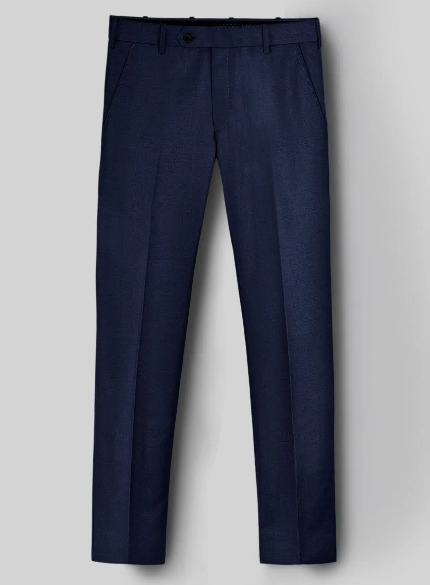 Napolean Bottle Blue Wool Pants